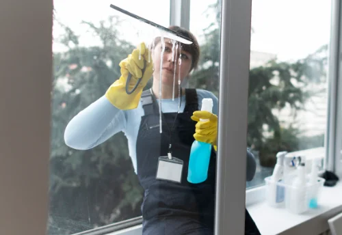 Nettoyage de vitres intérieures et extérieures à Saint-Goazec